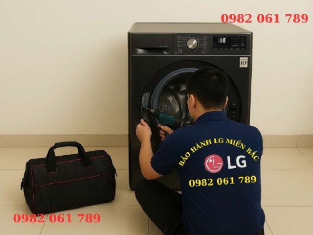 bảo hành máy giặt LG tại Hoàng Mai